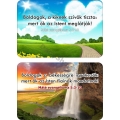 Magneti cartonati rotunjiti, imagini si versete Biblice, Maghiara